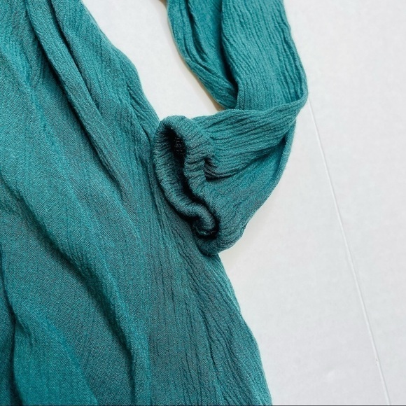 Old Navy Emerald Green Lace Crochet Gauze Keyhole Toddler Dress - Picture 3 of 8